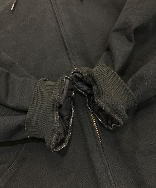 CarHartt（カーハート）CarHartt (カーハート) ダックアクティブジャケト　USA製 ブラック サイズ:Mの古着・服飾アイテム