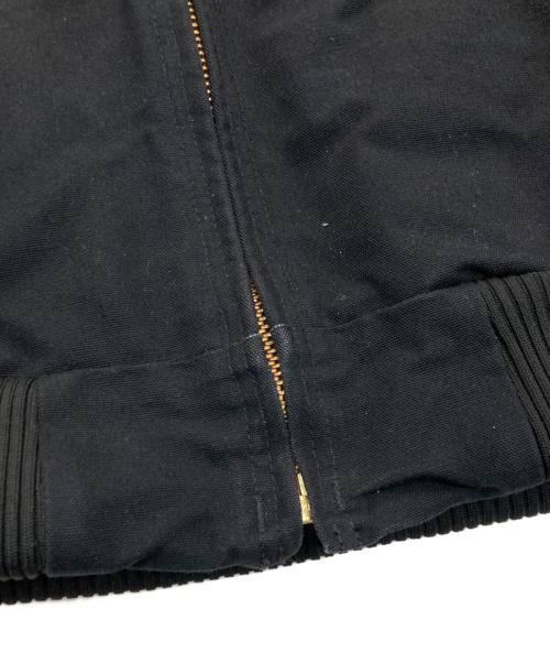 CarHartt（カーハート）CarHartt (カーハート) ダックアクティブジャケト　USA製 ブラック サイズ:Mの古着・服飾アイテム