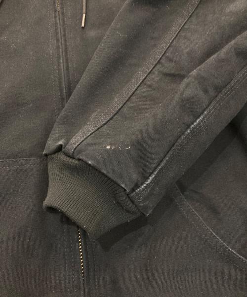 CarHartt（カーハート）CarHartt (カーハート) ダックアクティブジャケト　USA製 ブラック サイズ:Mの古着・服飾アイテム