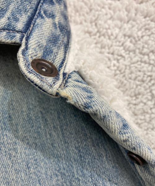 SUPREME（シュプリーム）Supreme (シュプリーム) Faux Shearing Lined Work Shirt　 24AW インディゴ サイズ:Mの古着・服飾アイテム