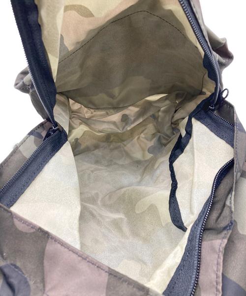 Herve Chapelier（エルベシャプリエ）Herve Chapelier (エルベシャプリエ) ナイロンカモフラミニリュック グリーンの古着・服飾アイテム