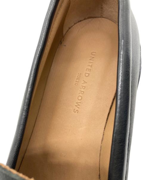 UNITED ARROWS TOKYO（ユナイテッドアローズトウキョウ）UNITED ARROWS TOKYO (ユナイテッドアローズトウキョウ) TRI/SOLE ローファー ブラック サイズ:37の古着・服飾アイテム