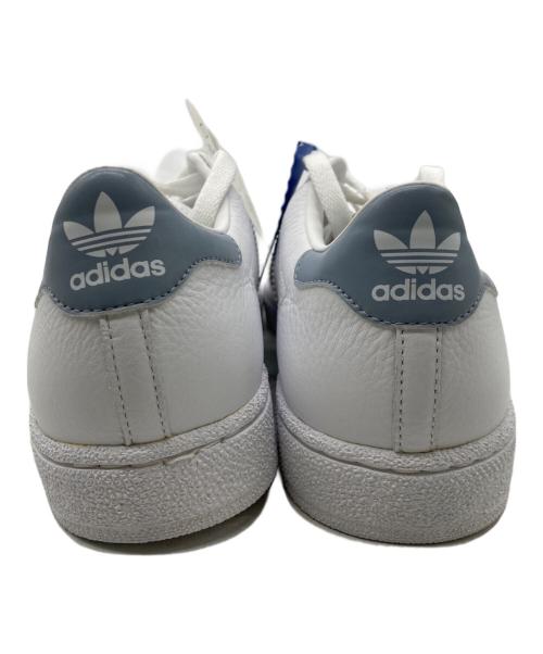 adidas（アディダス）adidas (アディダス) JABBAR LO ホワイト×ブルー サイズ:24.5㎝ 未使用品の古着・服飾アイテム