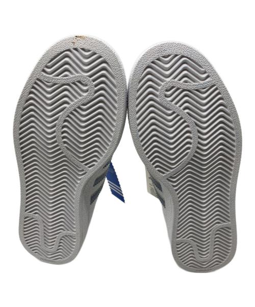 adidas（アディダス）adidas (アディダス) JABBAR LO ホワイト×ブルー サイズ:24.5㎝ 未使用品の古着・服飾アイテム