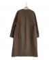 IENA (イエナ) ノンミュールジングウールリバーコート ブラウン サイズ:S (36）：10000円