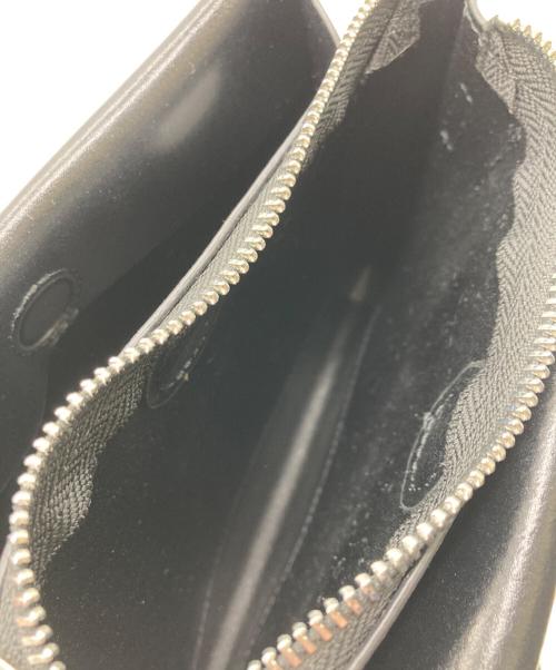 YAHKI（ヤーキ）YAHKI (ヤーキ) 床革ショルダーバッグ ブラックの古着・服飾アイテム