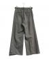 Mila Owen (ミラオーウェン) ウエストベルトタックワイドパンツ グレー サイズ:1：5000円