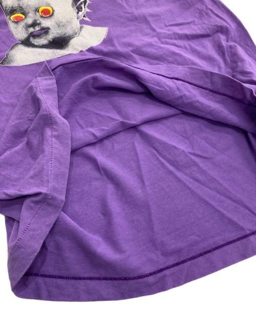 SAINT MICHAEL（セントマイケル）SAINT MICHAEL (セントマイケル) SS TEE UNIVERSAL パープル サイズ:XLの古着・服飾アイテム