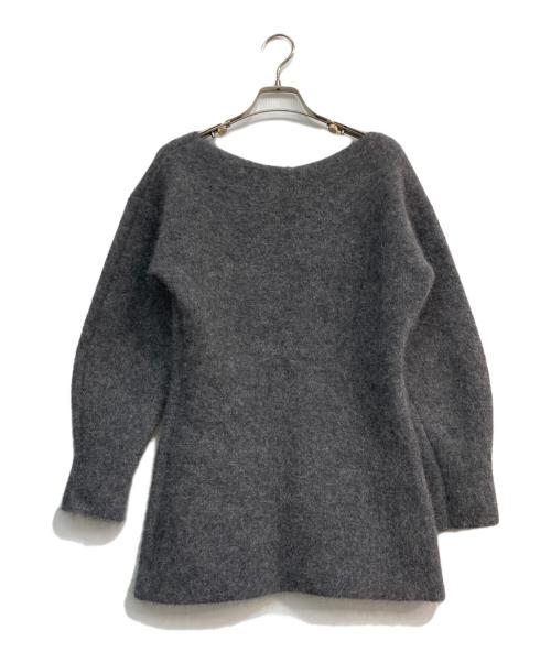 THE TOE（ザ・トゥー）THE TOE (ザ・トゥー) Richmond Angora Sweater グレー サイズ:Sの古着・服飾アイテム
