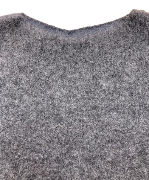 THE TOE（ザ・トゥー）THE TOE (ザ・トゥー) Richmond Angora Sweater グレー サイズ:Sの古着・服飾アイテム