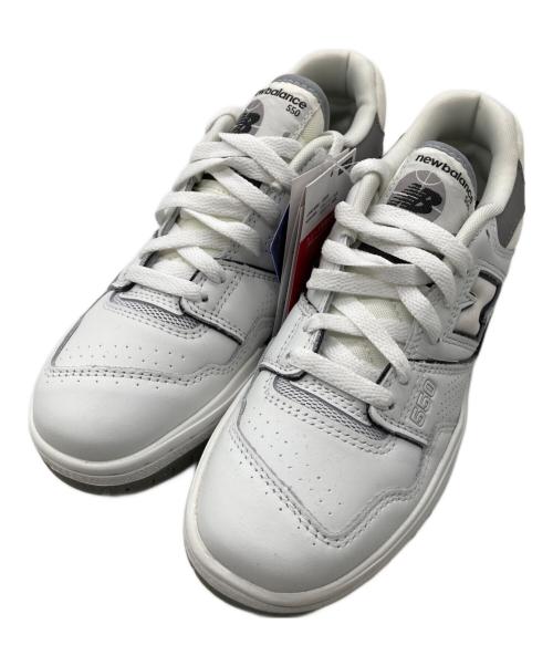 NEW BALANCE（ニューバランス）NEW BALANCE (ニューバランス) ローカットスニーカー ホワイト サイズ:23.5㎝ 未使用品の古着・服飾アイテム