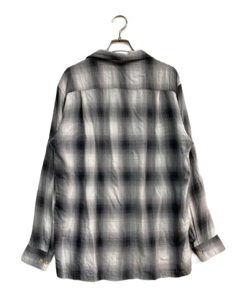 TOWN CRAFT（タウンクラフト）TOWN CRAFT (タウンクラフト) オンブレチェックシャツ グレー サイズ:-の古着・服飾アイテム
