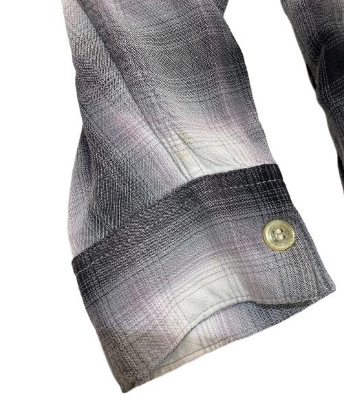 TOWN CRAFT（タウンクラフト）TOWN CRAFT (タウンクラフト) オンブレチェックシャツ グレー サイズ:-の古着・服飾アイテム