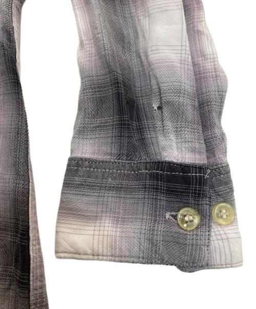 TOWN CRAFT（タウンクラフト）TOWN CRAFT (タウンクラフト) オンブレチェックシャツ グレー サイズ:-の古着・服飾アイテム