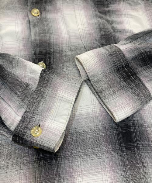 TOWN CRAFT（タウンクラフト）TOWN CRAFT (タウンクラフト) オンブレチェックシャツ グレー サイズ:-の古着・服飾アイテム