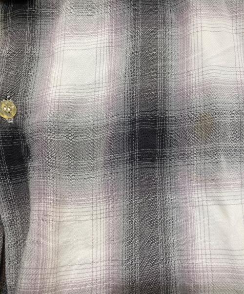 TOWN CRAFT（タウンクラフト）TOWN CRAFT (タウンクラフト) オンブレチェックシャツ グレー サイズ:-の古着・服飾アイテム