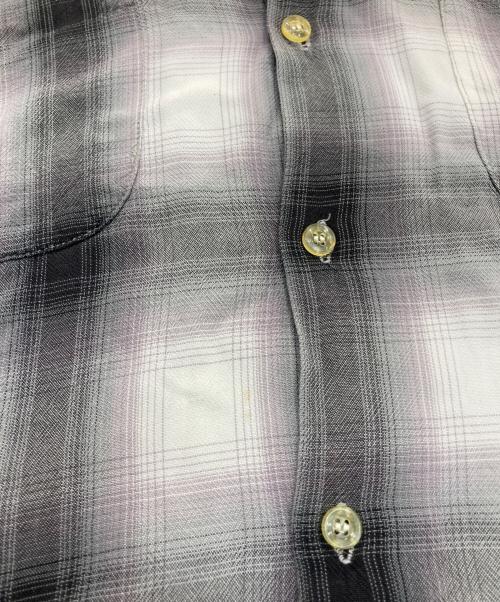 TOWN CRAFT（タウンクラフト）TOWN CRAFT (タウンクラフト) オンブレチェックシャツ グレー サイズ:-の古着・服飾アイテム