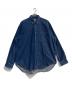 SEDAN ALL-PURPOSE（セダンオールパーパス）の古着「ビッグボタンダウンデニムシャツ」｜インディゴ