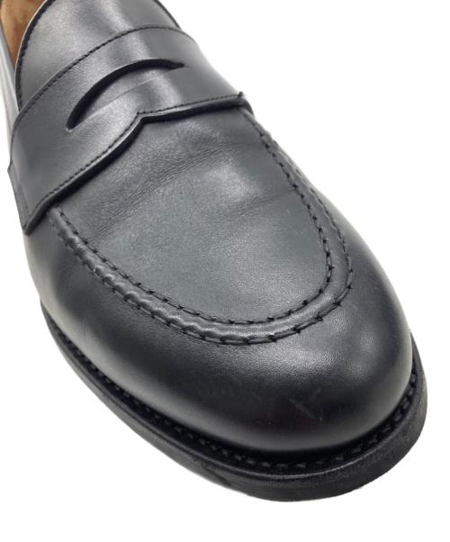 berwick（バーウィック）berwick (バーウィック) 1707コインローファー ブラック サイズ: 6 1/2の古着・服飾アイテム