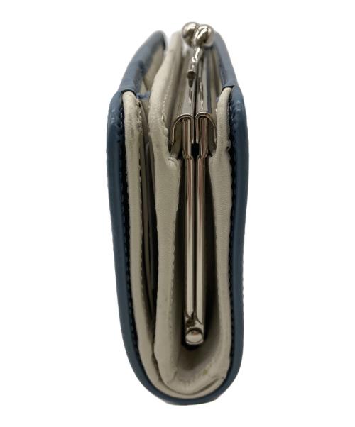 Vivienne Westwood（ヴィヴィアンウエストウッド）Vivienne Westwood (ヴィヴィアンウエストウッド) 2つ折り財布 ブルーの古着・服飾アイテム