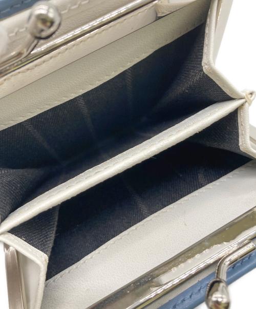 Vivienne Westwood（ヴィヴィアンウエストウッド）Vivienne Westwood (ヴィヴィアンウエストウッド) 2つ折り財布 ブルーの古着・服飾アイテム