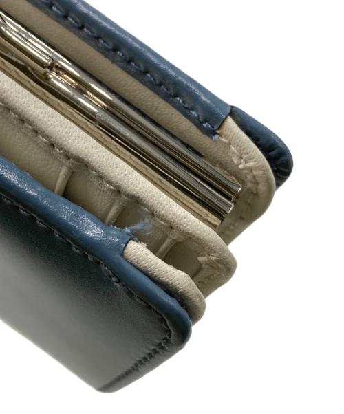 Vivienne Westwood（ヴィヴィアンウエストウッド）Vivienne Westwood (ヴィヴィアンウエストウッド) 2つ折り財布 ブルーの古着・服飾アイテム