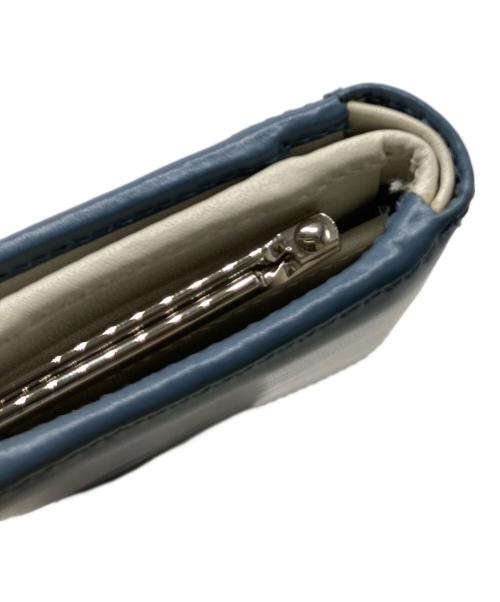 Vivienne Westwood（ヴィヴィアンウエストウッド）Vivienne Westwood (ヴィヴィアンウエストウッド) 2つ折り財布 ブルーの古着・服飾アイテム