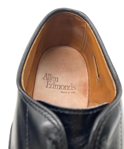 Allen Edmonds（アレン エドモンズ）Allen Edmonds (アレン エドモンズ) パンチドキャップトゥ ドレスシューズ ブラック サイズ:8の古着・服飾アイテム