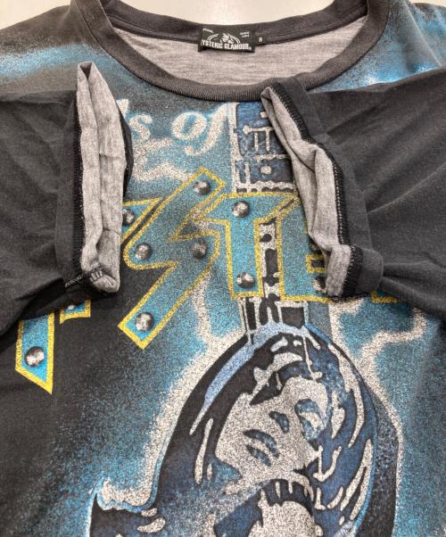 Hysteric Glamour（ヒステリックグラマー）Hysteric Glamour (ヒステリックグラマー) プリントTシャツ グレー サイズ:Sの古着・服飾アイテム