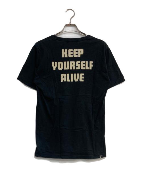 Hysteric Glamour（ヒステリックグラマー）Hysteric Glamour (ヒステリックグラマー) プリントTシャツ ブラック サイズ:Sの古着・服飾アイテム