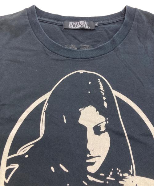 Hysteric Glamour（ヒステリックグラマー）Hysteric Glamour (ヒステリックグラマー) プリントTシャツ ブラック サイズ:Sの古着・服飾アイテム