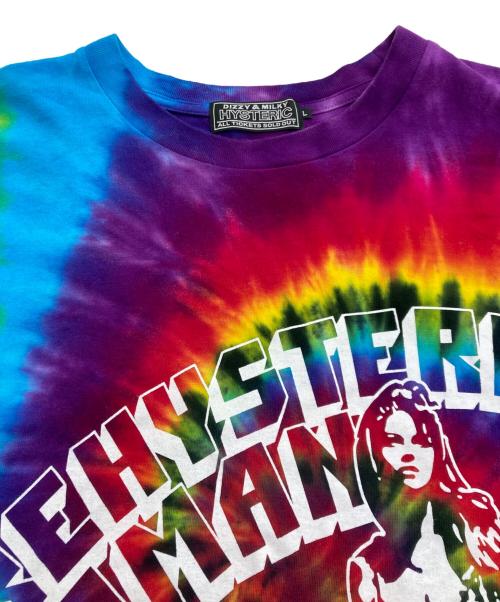 Hysteric Glamour（ヒステリックグラマー）Hysteric Glamour (ヒステリックグラマー) PREHYSTERIC Tシャツ マルチカラー サイズ:Ⅼの古着・服飾アイテム