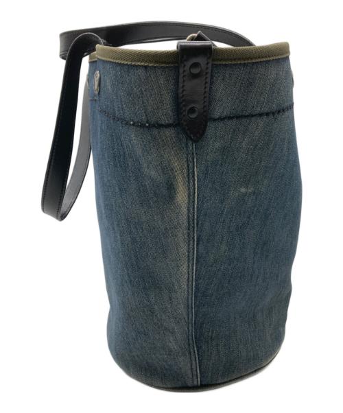 PRADA（プラダ）PRADA (プラダ) バケツデニム2WAYバッグ インディゴの古着・服飾アイテム