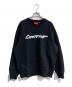 Supreme（シュプリーム）の古着「futura logo crewneck」｜ブラック