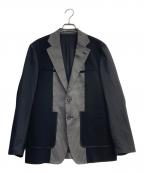 UNITED TOKYOユナイテッドトーキョー）の古着「ドッキングリバーステーラードジャケット」｜ブラック