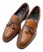 三陽山長サンヨウヤマチョウ）の古着「タッセルローファー」｜ブラウン