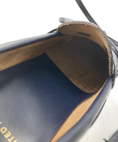 castellano（カステラーノ）CASTELLANO (カステラーノ) UNITED ARROWS (ユナイテッドアローズ) リボンタッセルローファー ネイビー サイズ:41の古着・服飾アイテム