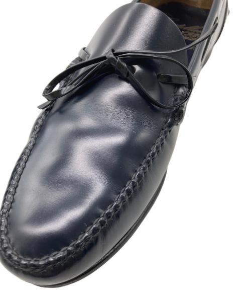 castellano（カステラーノ）CASTELLANO (カステラーノ) UNITED ARROWS (ユナイテッドアローズ) リボンタッセルローファー ネイビー サイズ:41の古着・服飾アイテム