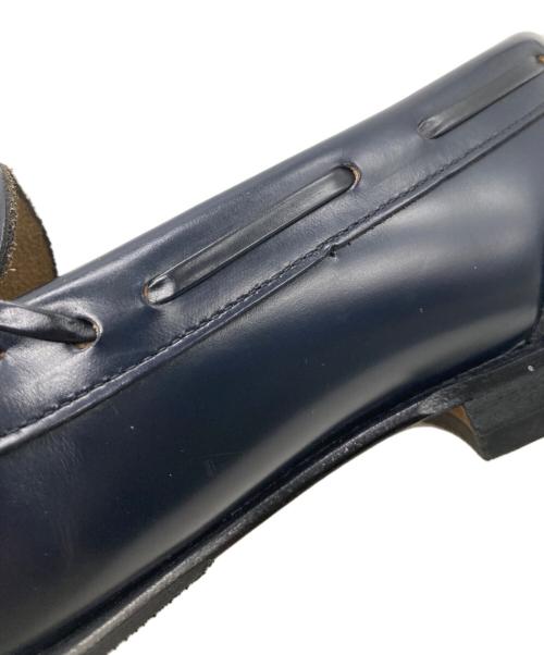 castellano（カステラーノ）CASTELLANO (カステラーノ) UNITED ARROWS (ユナイテッドアローズ) リボンタッセルローファー ネイビー サイズ:41の古着・服飾アイテム