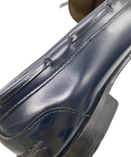 castellano（カステラーノ）CASTELLANO (カステラーノ) UNITED ARROWS (ユナイテッドアローズ) リボンタッセルローファー ネイビー サイズ:41の古着・服飾アイテム