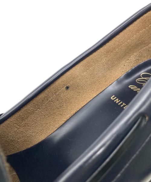 castellano（カステラーノ）CASTELLANO (カステラーノ) UNITED ARROWS (ユナイテッドアローズ) リボンタッセルローファー ネイビー サイズ:41の古着・服飾アイテム