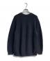 BATONER (バトナ―) SIGNATURE CREW NECK　BN-21FM-023 ネイビー サイズ:2：10000円