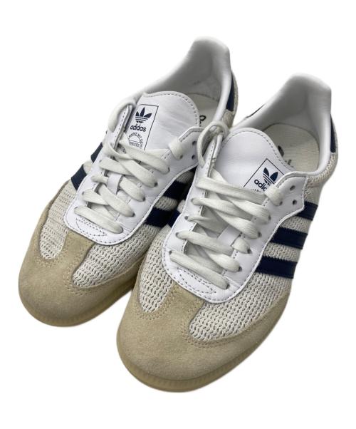 adidas（アディダス）adidas (アディダス) SAMBA OG ホワイト×ネイビー サイズ:24.5cmの古着・服飾アイテム