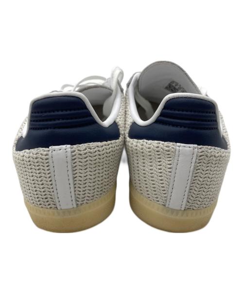 adidas（アディダス）adidas (アディダス) SAMBA OG ホワイト×ネイビー サイズ:24.5cmの古着・服飾アイテム