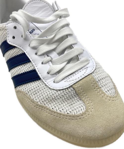adidas（アディダス）adidas (アディダス) SAMBA OG ホワイト×ネイビー サイズ:24.5cmの古着・服飾アイテム