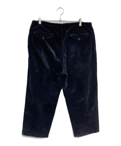 COMOLI（コモリ）COMOLI (コモリ) 別珍ドローストリングパンツ　19AW　Q03-03003 ブラック サイズ:1の古着・服飾アイテム