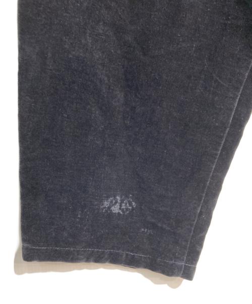 COMOLI（コモリ）COMOLI (コモリ) 別珍ドローストリングパンツ　19AW　Q03-03003 ブラック サイズ:1の古着・服飾アイテム