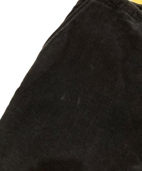 COMOLI（コモリ）COMOLI (コモリ) 別珍ドローストリングパンツ　19AW　Q03-03003 ブラック サイズ:1の古着・服飾アイテム