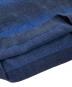 中古・古着 YARDSALE (ヤードセール) Chenille Ripple Knit ブルー×ブラック サイズ:L：8000円