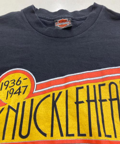 HARLEY-DAVIDSON（ハーレーダビッドソン）HARLEY-DAVIDSON (ハーレーダビッドソン) 90’SプリントTシャツ ブラック サイズ:Lの古着・服飾アイテム